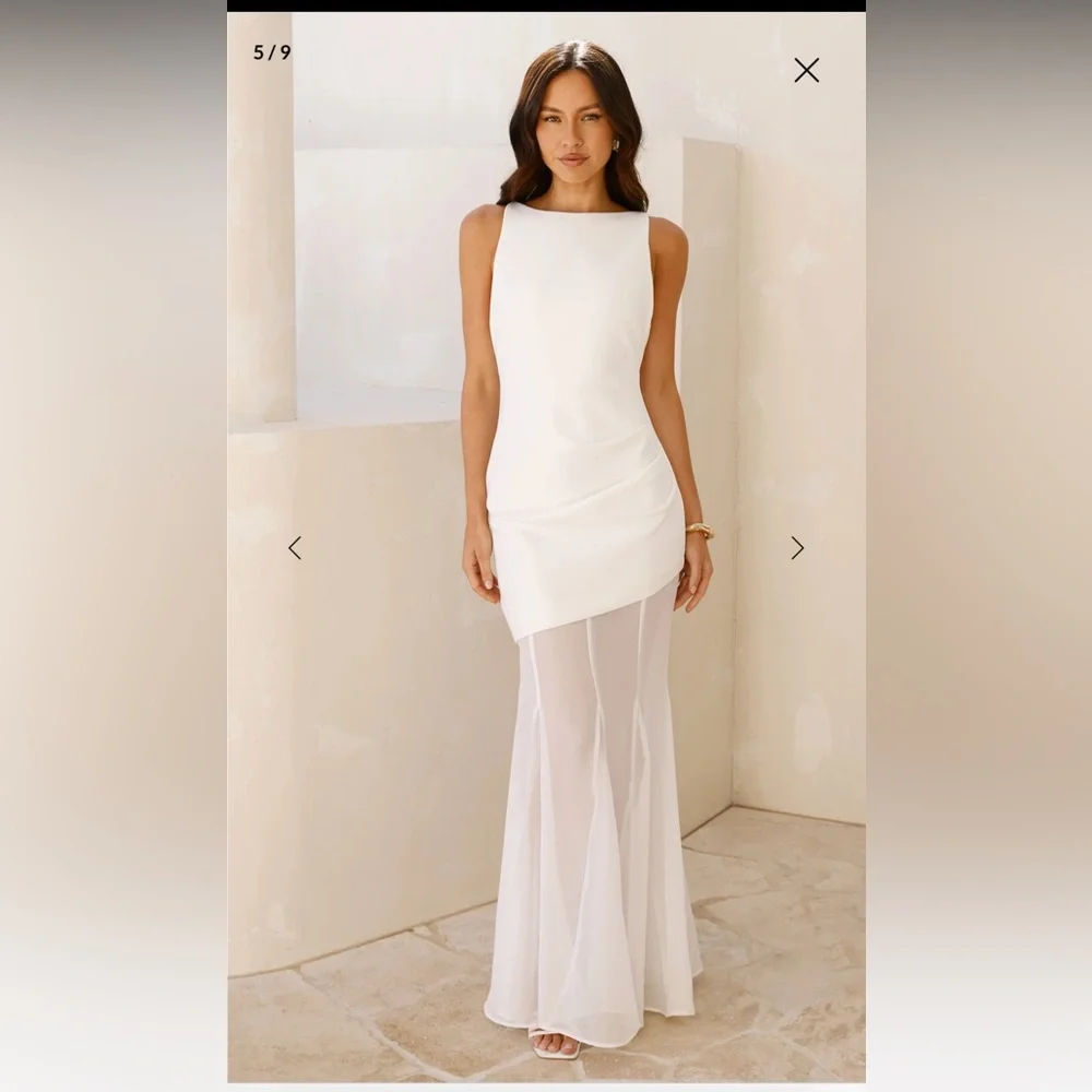 Hello Molly MODERN ART MAXI DRESS - Picture 5 of 9